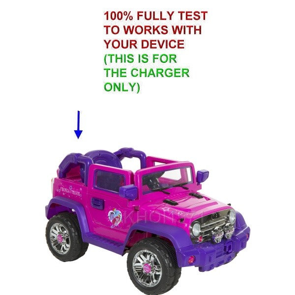 6V AC Wall Charger Adapter for My Little Pony 4x4 Ride-On Battery Model 8801-95