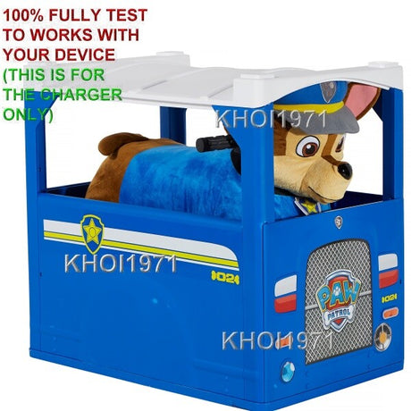 6V AC Wall Charger Adapter for Dynacraft Paw Patrol Deluxe Chase Ride-On Toy Model 8804-70