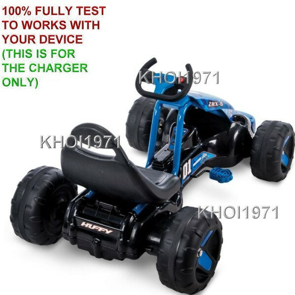 6V AC Wall Charger Adapter for Blue Flat Cart Ride-On Toy