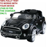 12V AC Wall Charger Adapter for BMW Mini Hatch Ride-On Toy