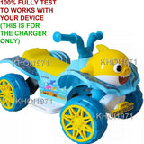 6V AC Wall Charger Adapter for Baby Shark Quad Ride-On Toy