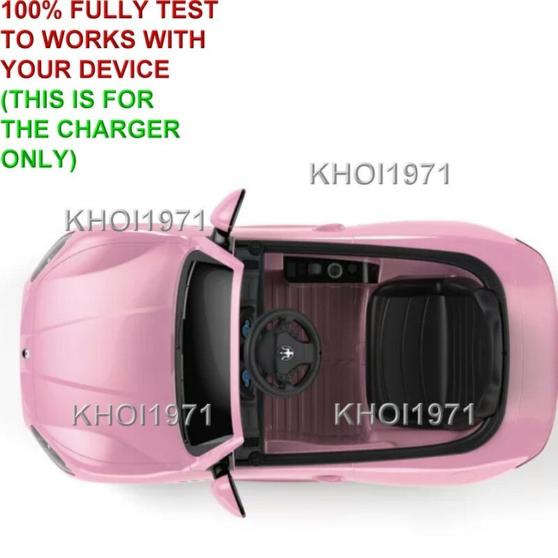 AC Wall Charger Adapter for 6V Ride-On Sports Car Battery