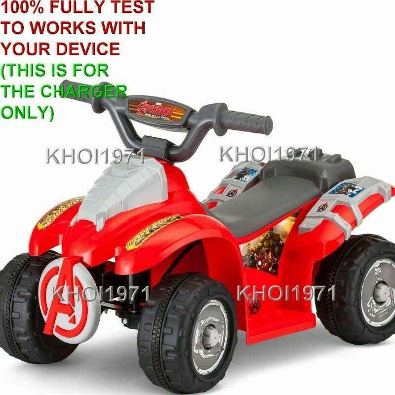 AC Wall Charger Adapter for KidTrax StarBright, Glow & Go Ride-On Toys