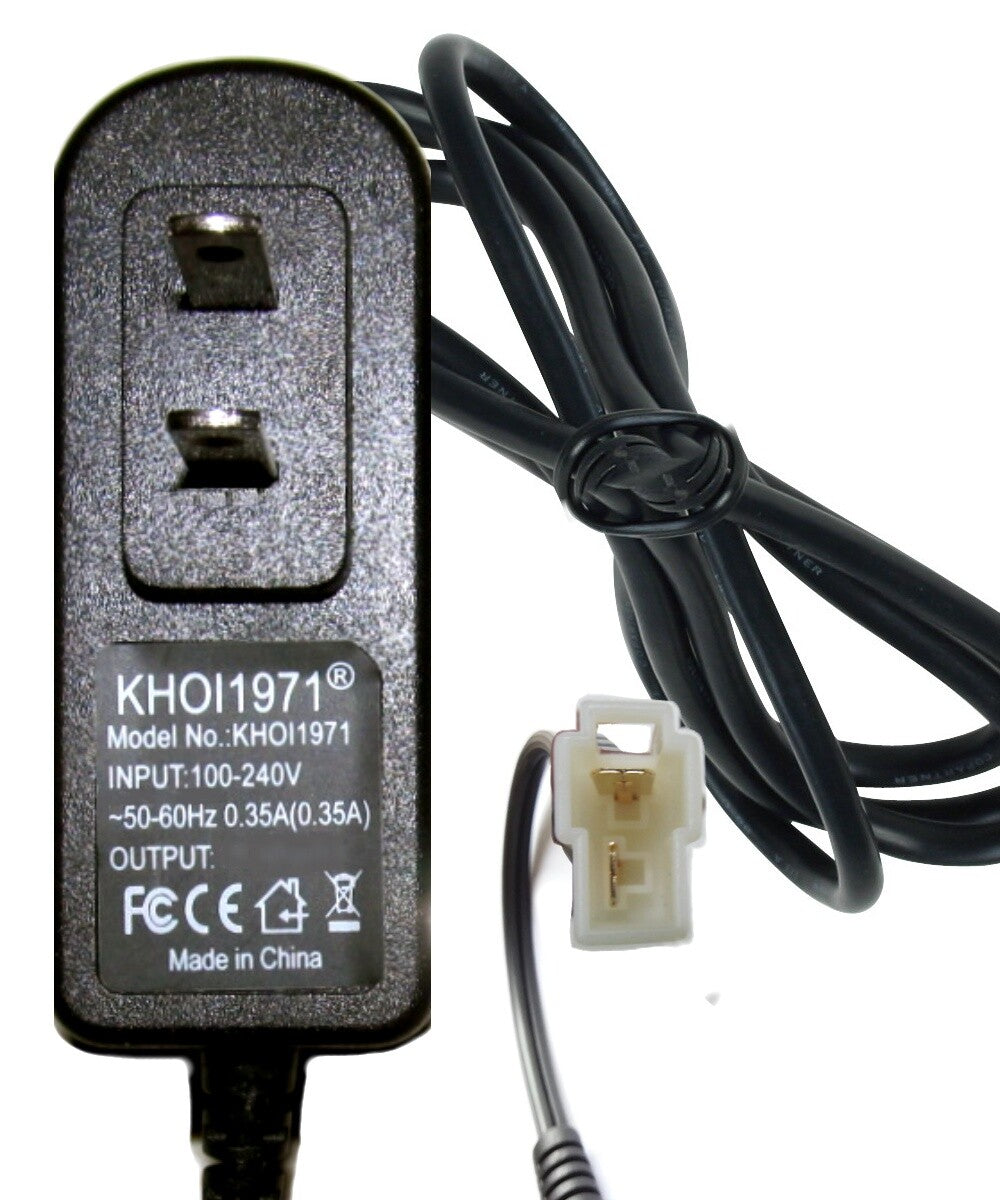 AC Charger Adapter for KidTrax Toddler 6V Ride-On Motorcycle Battery KT1571AZ