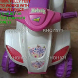 AC Wall Charger Adapter for KT1161 Kidtrax Moto Trax Toddler Quad Ride-On Melody