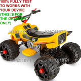12V AC Wall Charger and Adapter for KT1214 Kid Trax CAT Quad Ride-On Battery