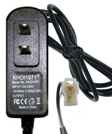 AC Wall Charger Adapter for KT1278WM Kidtrax Teddy Bear Side Ride-On Scooter