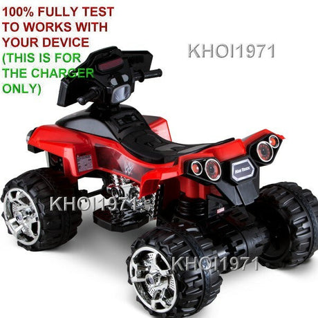 12V AC Wall Charger Adapter for KT1310TR Kid Trax WWE ATV Ride-On Battery