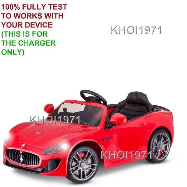 AC Wall Charger Adapter for KT1362TR Kid Trax Maserati Granturismo Ride-On Toy