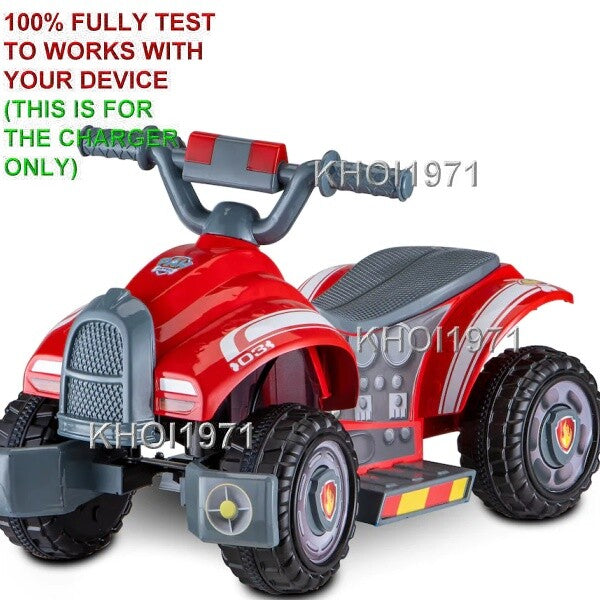 6V AC Wall Charger Adapter for PAW Patrol Marshall Ride-On Vehicle