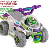 AC Wall Charger Adapter for KidTrax KT1511WM Buzz Lightyear Toy Story 4 Ride-On Vehicle