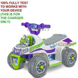 AC Wall Charger Adapter for KidTrax KT1511WM Buzz Lightyear Toy Story 4 Ride-On Vehicle