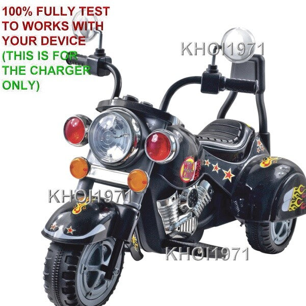 AC Wall Charger Adapter for Little Rider 80 KB901 3-Wheel 6V Electric Bike Motorcycle