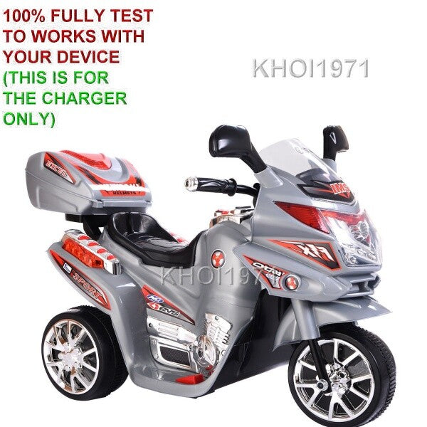 AC Wall Charger Adapter for Little Rider 80 KB901 3-Wheel 6V Electric Bike Motorcycle