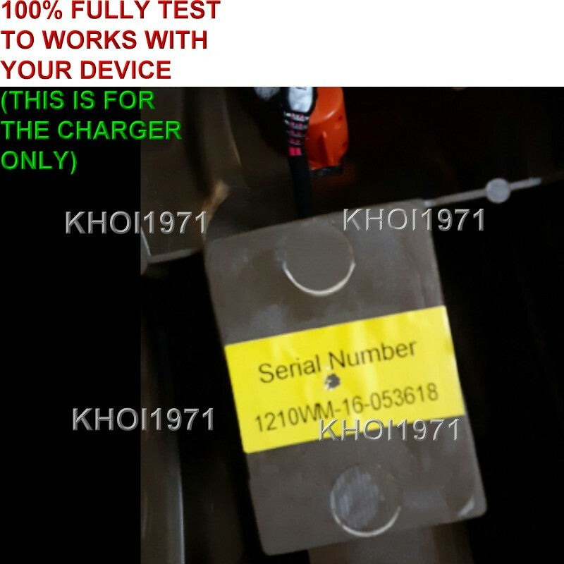 AC Wall Charger Adapter for Mossy Oak Break Up Infinity KT1210 Ride-On Toy