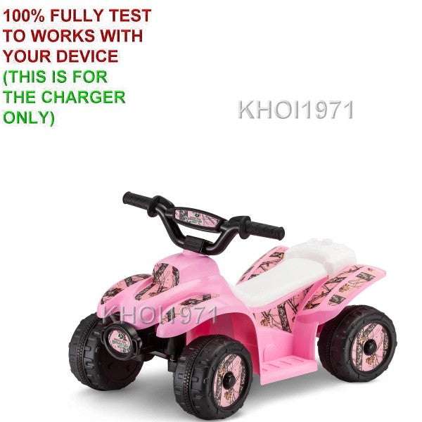 AC Wall Charger Adapter for Mossy Oak Break-Up Infinity KT1211 Ride-On Toy