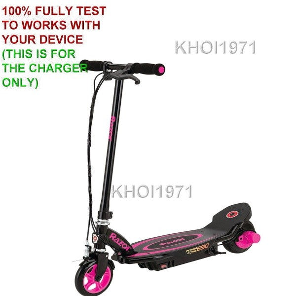 Wall Charger AC Adapter for Razor Electric Scooter Power Core E90 GR RD SP