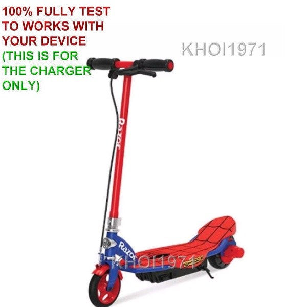 Wall Charger AC Adapter for Razor Electric Scooter Power Core E90 GR RD SP