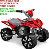 AC Wall Charger Adapter for Kid Motorz Xtreme Quad Ride-On 6V Battery Red 0670