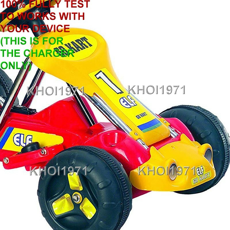 AC Wall Charger Adapter for Little Rider 1 Elf Go Kart 6V Battery Red