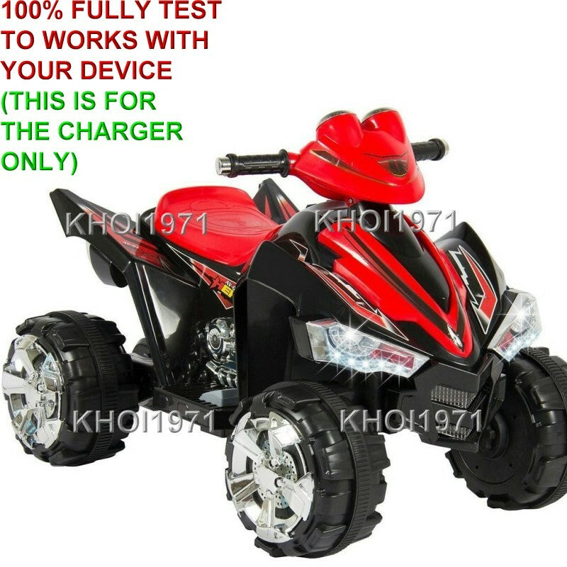 12V AC Wall Charger Adapter for Red ATV Ride-On SKY2071