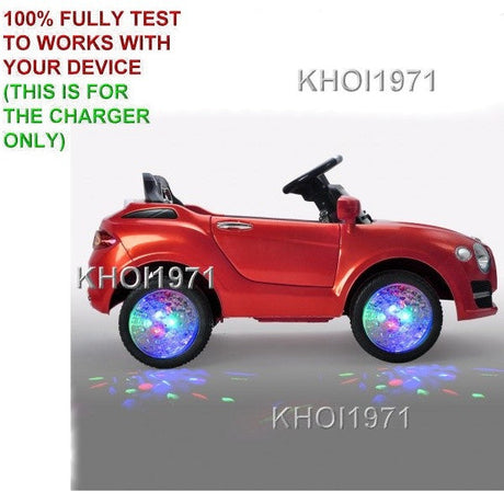 AC Wall Charger Adapter for Kids Ride-On Car with Remote Control, Red TY564944