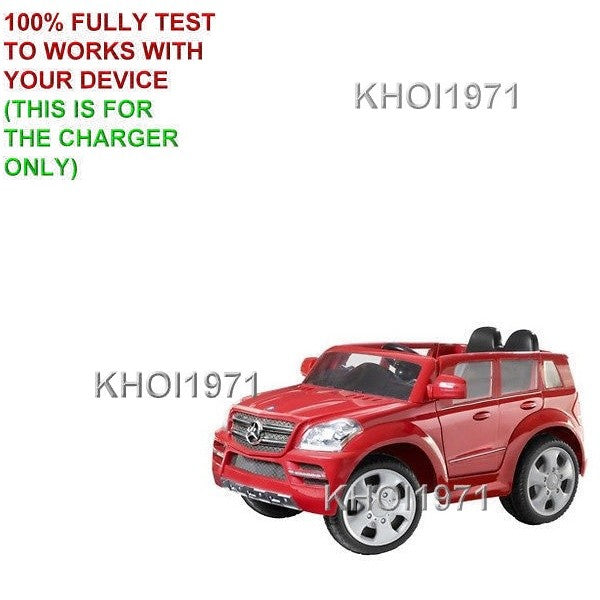 AC Wall Charger Adapter for 6V Ride-On Mercedes Benz GL450 Battery