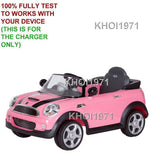 AC Wall Charger Adapter for Mini Cooper S W446AC Ride-On Toy