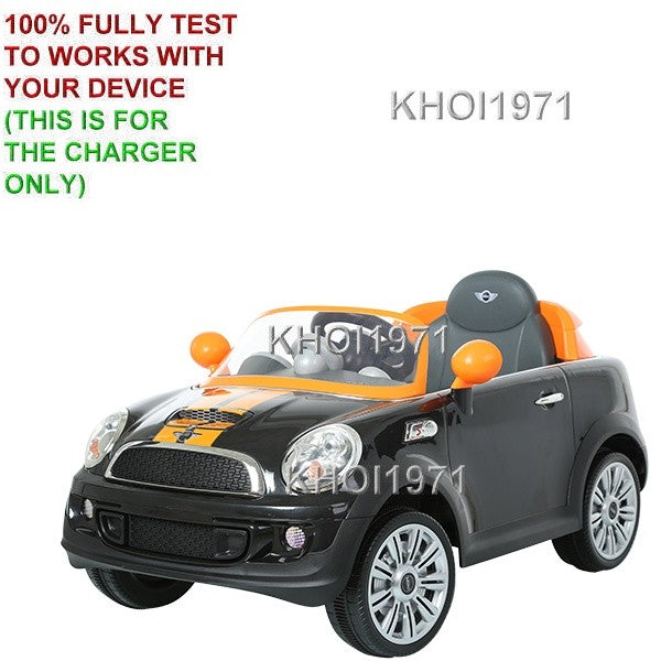 AC Wall Charger Adapter for Mini Cooper S Ride-On Vehicle Model W446AC
