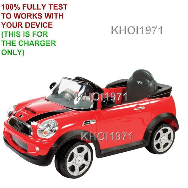 AC Wall Charger Adapter for Mini Cooper S Ride-On Vehicle Model W446AC
