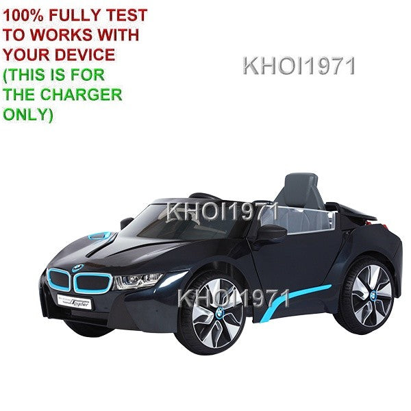 AC Wall Charger Adapter for 6V Battery Compatible with Rollplay BMW i8 Spyder Ride-On Models W458 W480