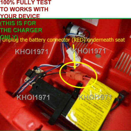 AC Wall Charger Adapter for Volkswagen VW Type 2 Bus 6V Ride-On Battery