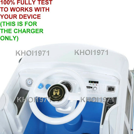 AC Wall Charger Adapter for Rollplay W487AC Volkswagen Bus Type 2 T1 Ride-On Toy