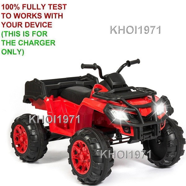 12V AC Wall Charger Adapter for SKY3725 ATV Quad Suspension Ride-On