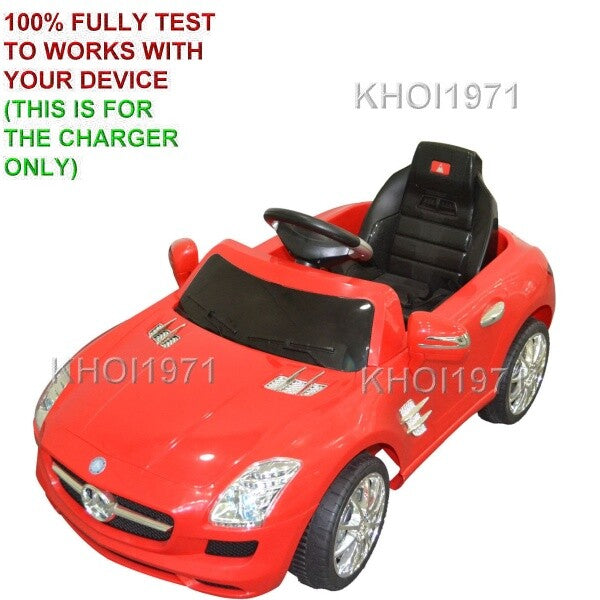 AC Adapter Charger for Mercedes Benz SLS300 Ride-On Toy TY311749