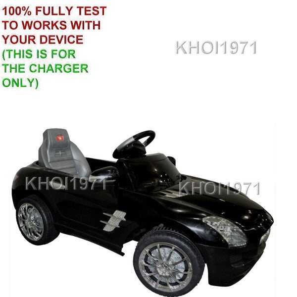 AC Adapter Charger for Mercedes Benz SLS300 Ride-On Toy TY311749