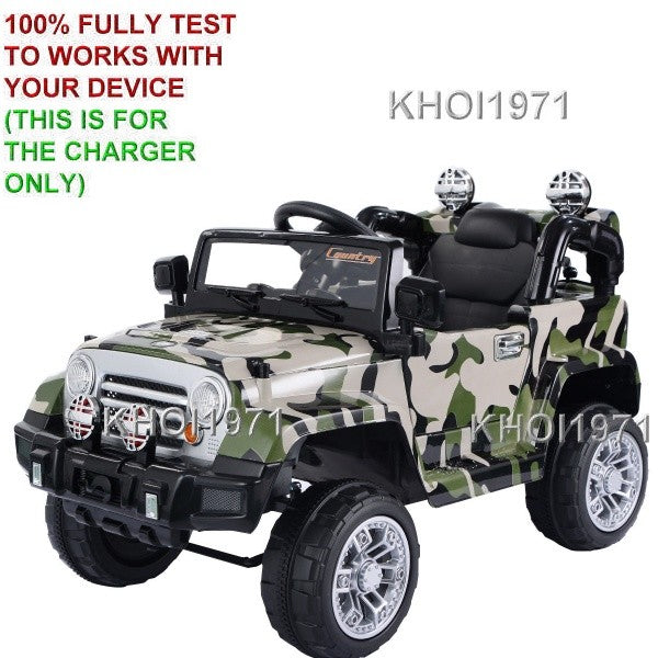 AC Wall Charger Adapter for TY324103CAMO MP3 Ride-On Truck Jeep Car