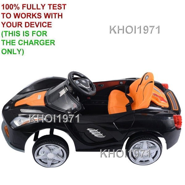 AC Charger Adapter for TY324109BK Battery-Powered Kids Ride-On Car