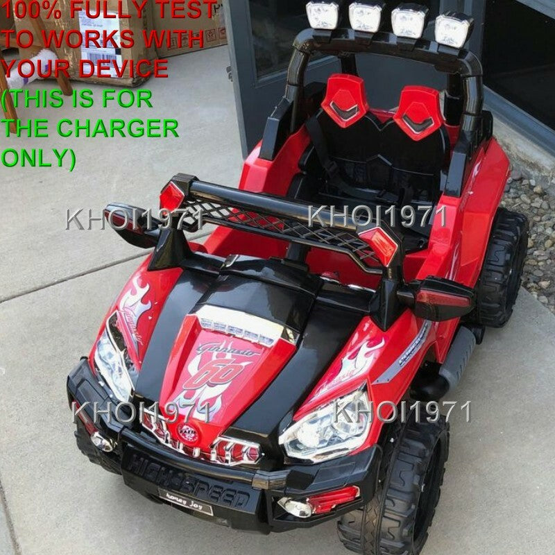 12V High-Speed AC Wall Charger Adapter for TY324114 Ride-On Truck Car Battery