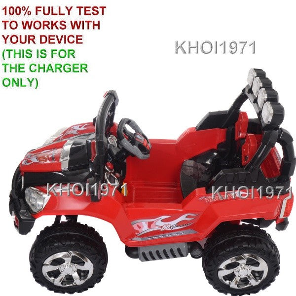 12V High-Speed AC Wall Charger Adapter for Ride-On Truck Car TY324114RE