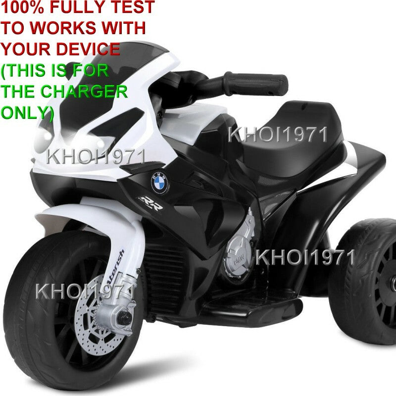 6V AC Wall Charger Adapter for TY325116 BMW S1000RR Motorcycle Ride-On Toy