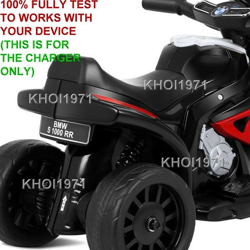 6V AC Wall Charger Adapter for TY325116 BMW S1000RR Motorcycle Ride-On Toy