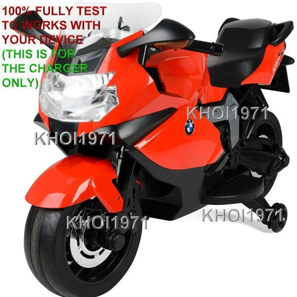 AC Wall Charger Adapter for TY5838USA BMW K1300S 12V Ride-On Motorcycle Battery