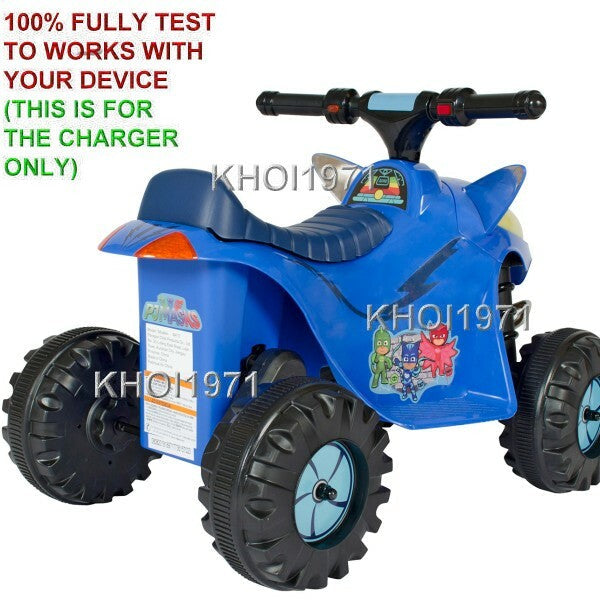 6V AC Wall Charger Adapter for W413AC W413 Ride-On Quad with PJ Masks Cat Design