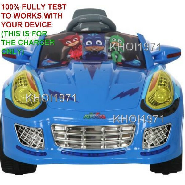 AC Wall Charger Adapter for W419AC W419 Rollplay PJ Masks Cat Car Ride-On Toys