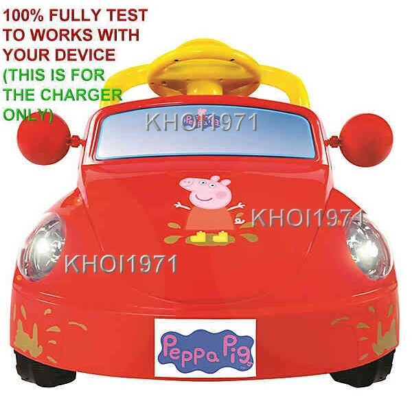 Wall Charger AC Adapter for W426AC 6V Battery Ride-On Peppa Pig Family Car