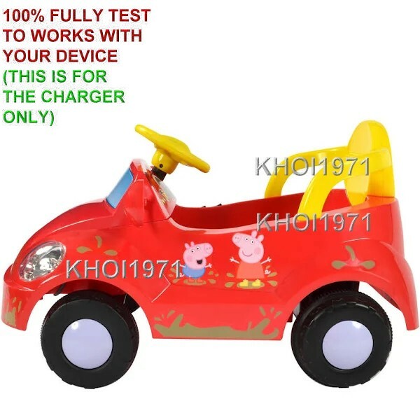 Wall Charger AC Adapter for W426AC 6V Battery Ride-On Peppa Pig Family Car