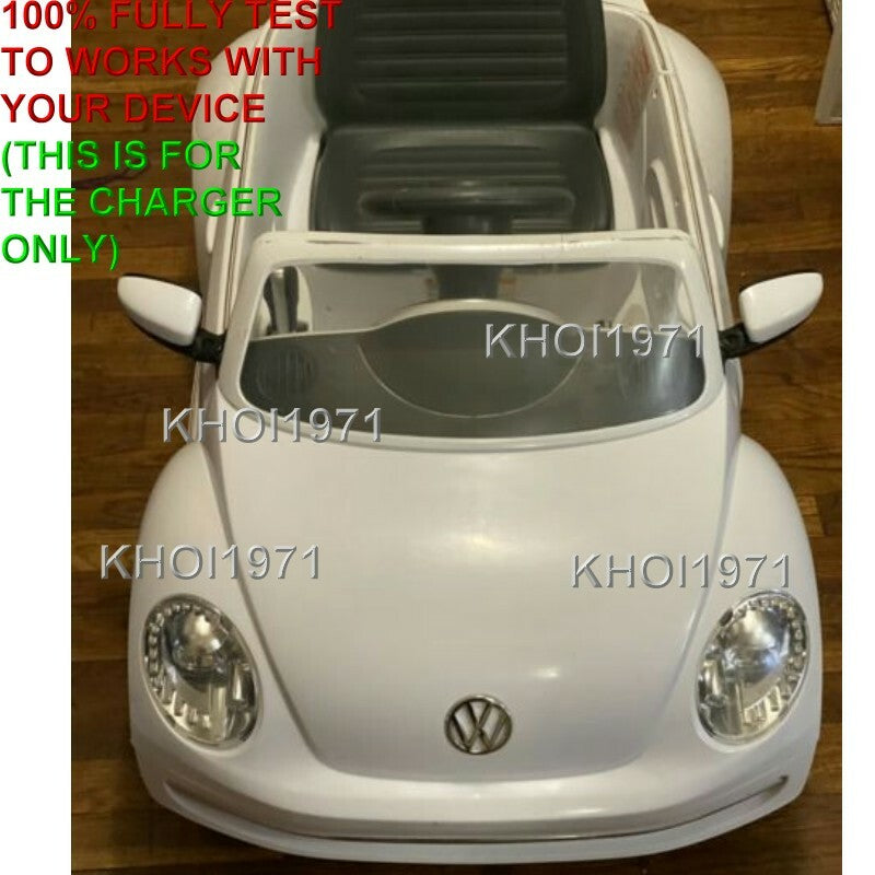 6V AC Wall Charger Adapter for W486 Ride-On Volkswagen Beetle Toy