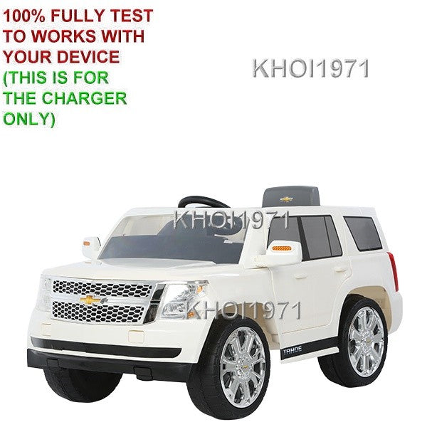 AC Wall Charger Adapter for 6V Chevy Tahoe Ride-On W510ACPK