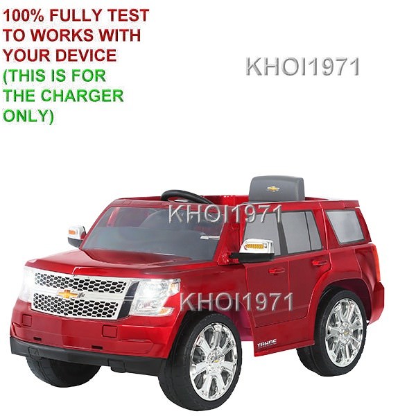 AC Wall Charger Adapter for 6V Chevy Tahoe Ride-On W510ACPK